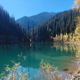 Kaindy Lake Viewpoint