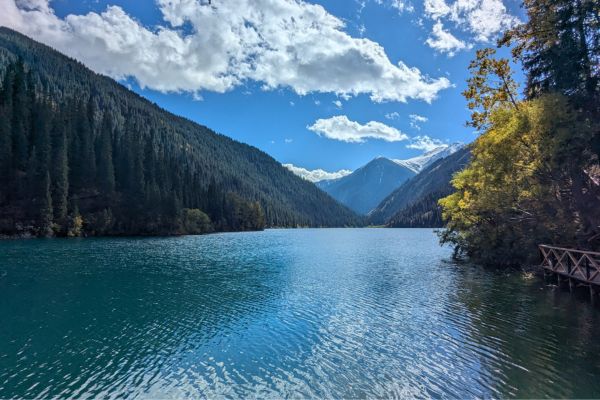 Lakeside at Kolsai Lake