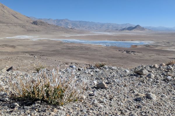 Moutain Lake Pamir Highway