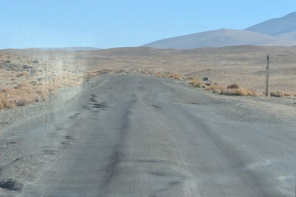 Road Damage Pamir Highway