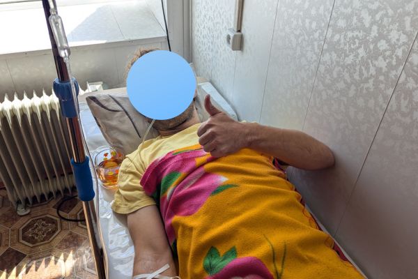 Robert at Hospital at Murghab