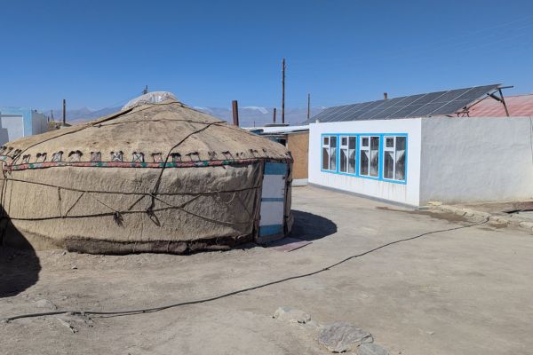 Yurt at Karakol Lake
