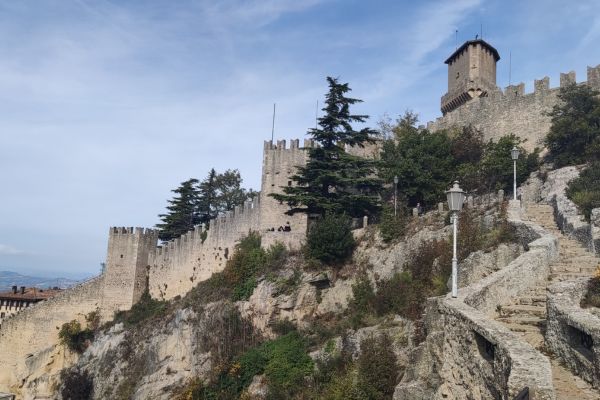 Walking the Ramparts in San Marino