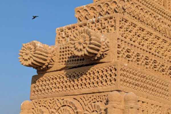 Carving on Tombs at Chaukandi Tombs