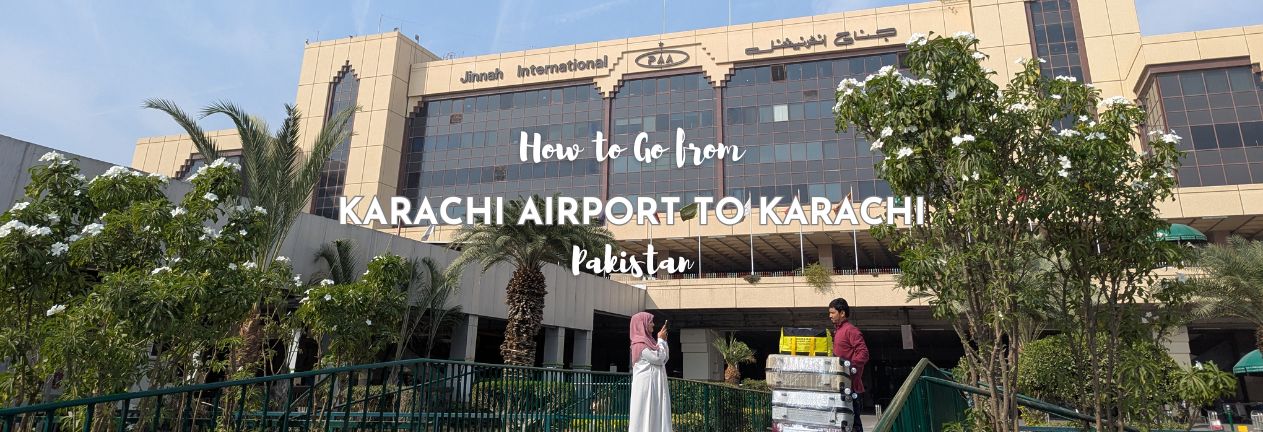 Karachi’s Jinnah International Airport is Pakistan’s second busiest airport (after Islamabad) and the main gateway to a city that’s vast, busy, hot, and intense in the best and worst ways. Getting from the airport into Karachi isn’t complicated, but it does require a bit of planning — mostly because distances are deceptive and traffic can be brutal at certain times of day. You’ll also want a plan, because walking out of the airport is like being hit with a wall of noise. Even after being in Pakistan for two weeks, it felt oppressive and disorganized. Here’s my guide on going from Karachi Jinnah Airport to Karachi City.