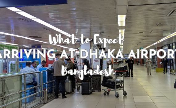 Arriving at Dhaka Airport