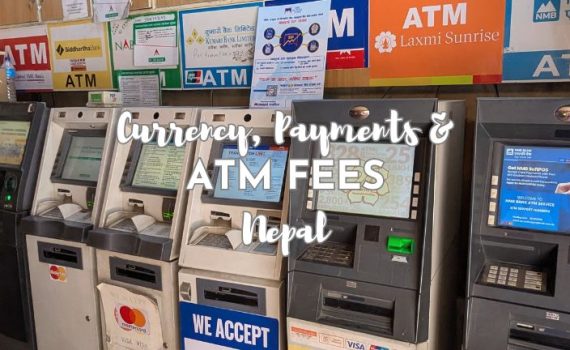 Bank of ATMs in Thamel Kathmandu