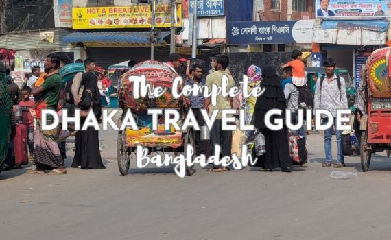 CNGs and rickshaws in Dhaka