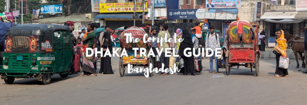 CNGs and rickshaws in Dhaka