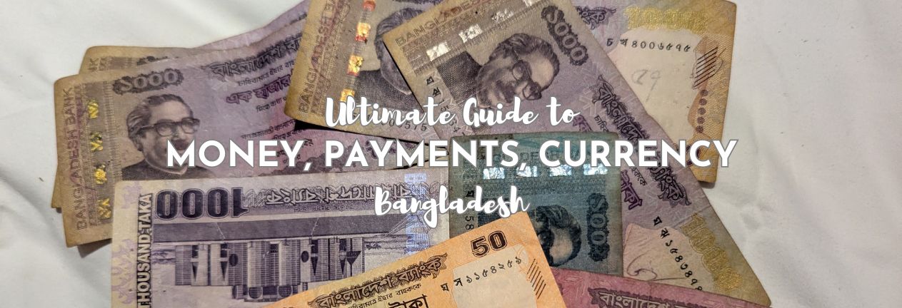 Various Bangladesh Taka notes