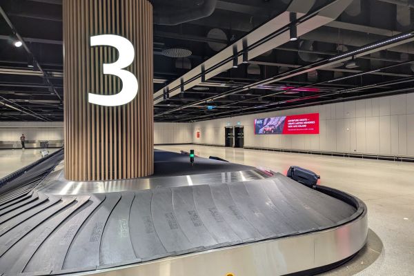Baggage Claim at Keflavik Arrivals