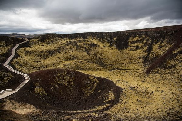 Grábrók Crater