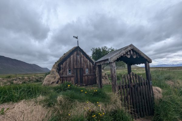 Iceland's oldest Turf Church Grafarkirkja