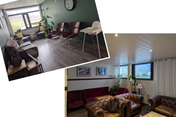 Lounge Areas at the Northern Comfort Inn