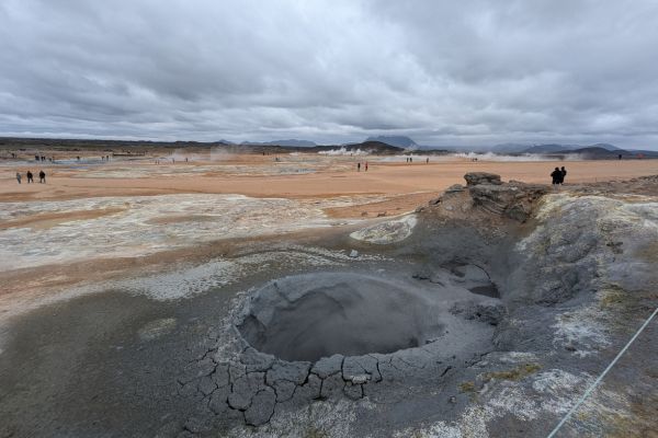 Námafjall Hverir Geothermal Area near Myvatn