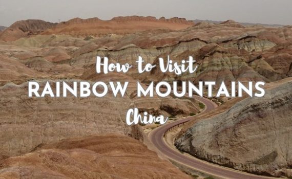 Rainbow Mountains Zhangye China