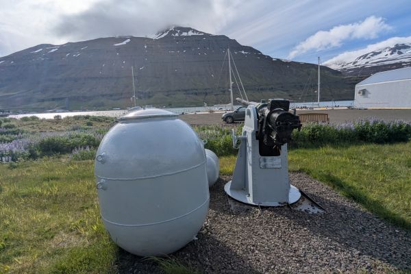 Seyðisfjörður SS El Grillo Forward Gun