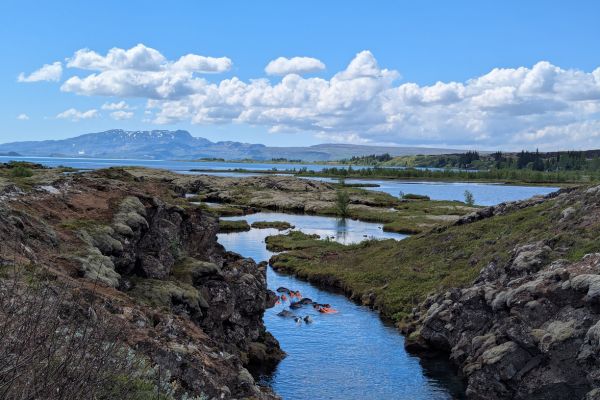 Snorkeling Silfra Fissure