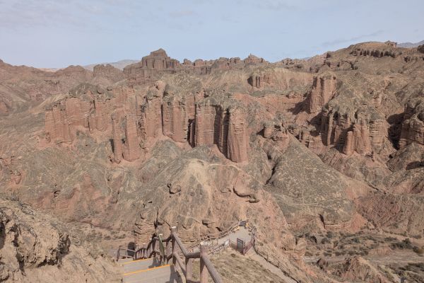 The Stone Peak Seven Maidens Binggou Danxia