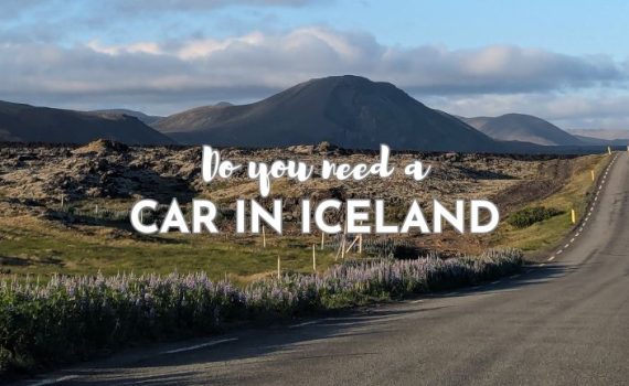 open road in Iceland