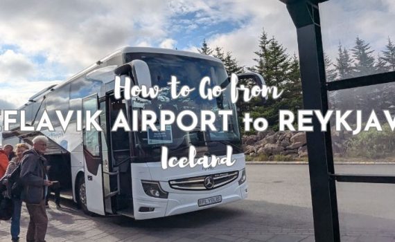 Flybus stop at Keflavik Airport