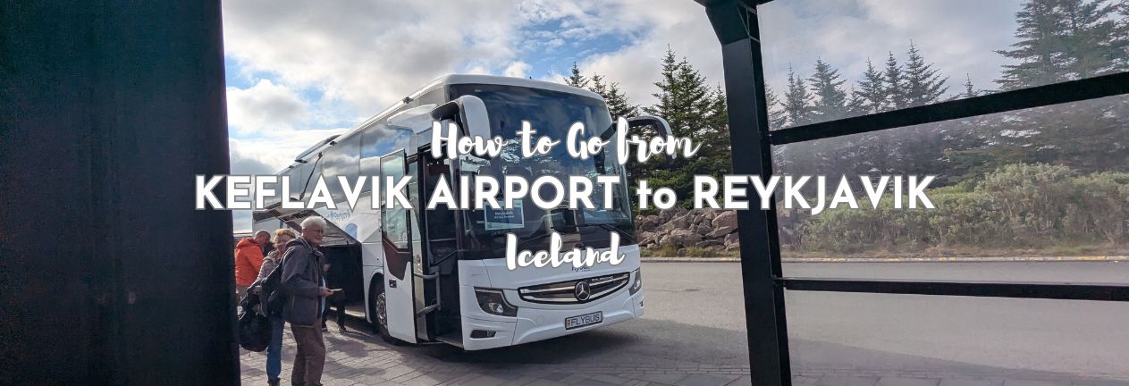 Flybus stop at Keflavik Airport