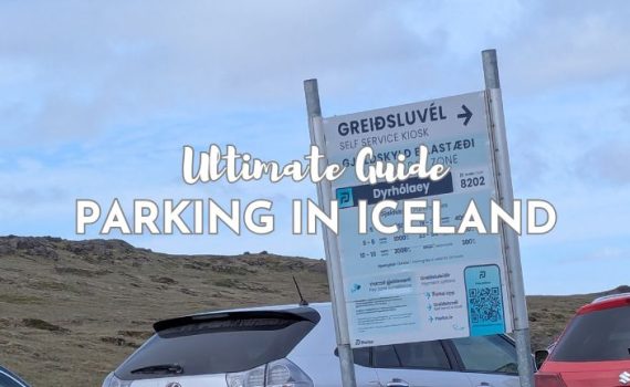 Parking sign in Iceland