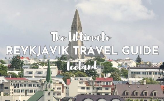 View of Reykjavik and Hallsgrimkirka