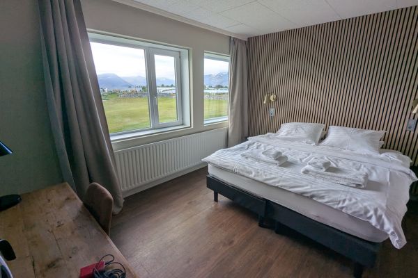 Room at the Hotel Hofn in Iceland