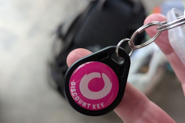 orkan Key fob for fuel discounts in Iceland
