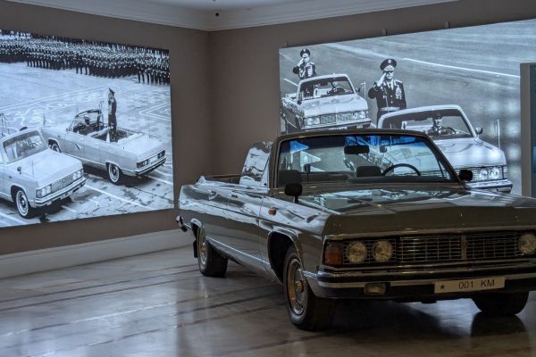 Inside the Military History Museum in Astana