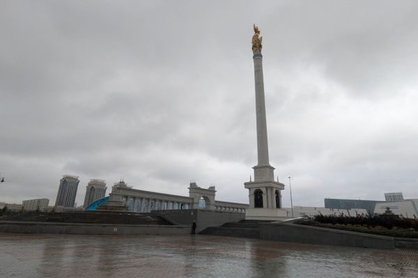 Kazakh Eli Monument in Independence Square
