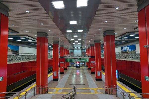 Moskva Station Almaty Metro