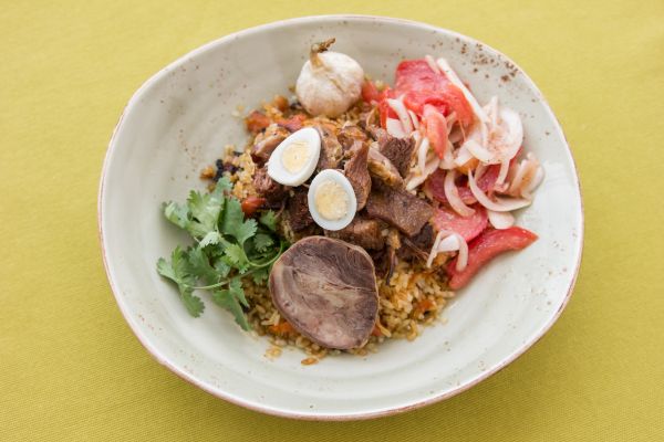 Plov in Kazakhstan