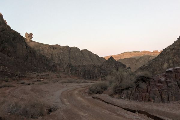 Rock formations Charyn Canyon