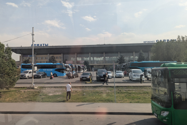 Sayran bus Station Almaty