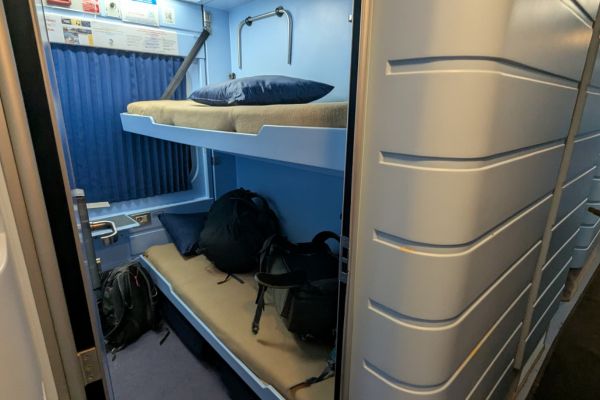 Twin Berth Ensuite  Cabin Kazakh Trains