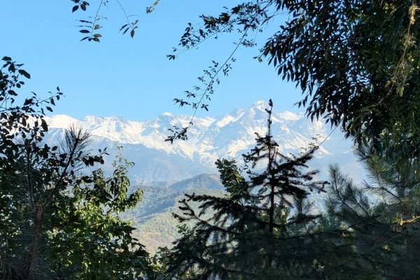Views of the Mountains from Kok Tobe