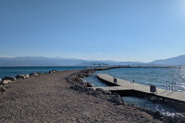 Balykchy and Issyk-Kul Lake