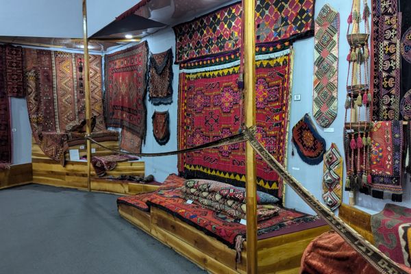Inside the National HIstorical Museum Osh
